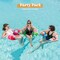 Inflatable Pool Noodle Chair, 3 Packs Stripes Design Pool Floats Noodle Sling Floatie, Swimming Party Floating Chair for Adult Party Summer Water Fun,Stripe
